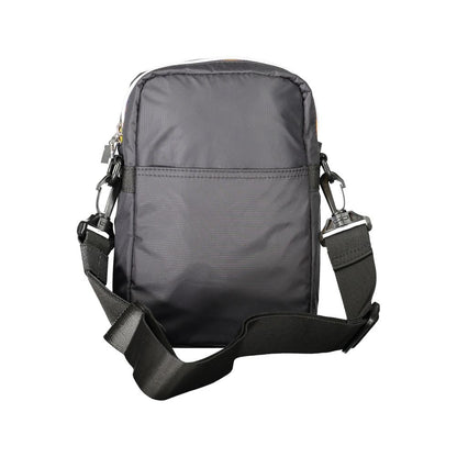 Black Polyamide Men Shoulder Bag