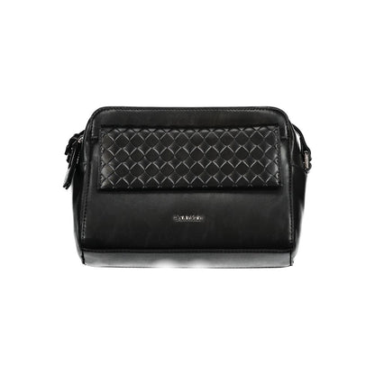 Bolso de poliéster negro