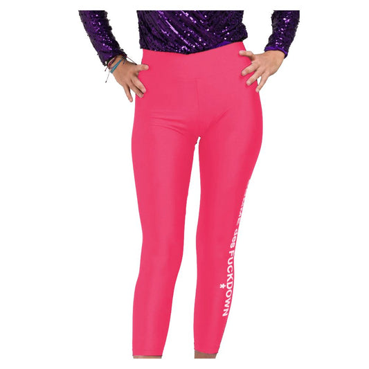 Pantalones y vaqueros de nailon rosa