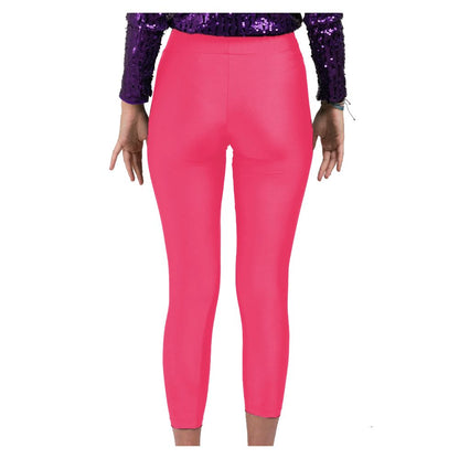 Pantalones y vaqueros de nailon rosa