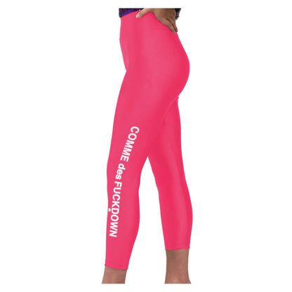 Pantalones y vaqueros de nailon rosa