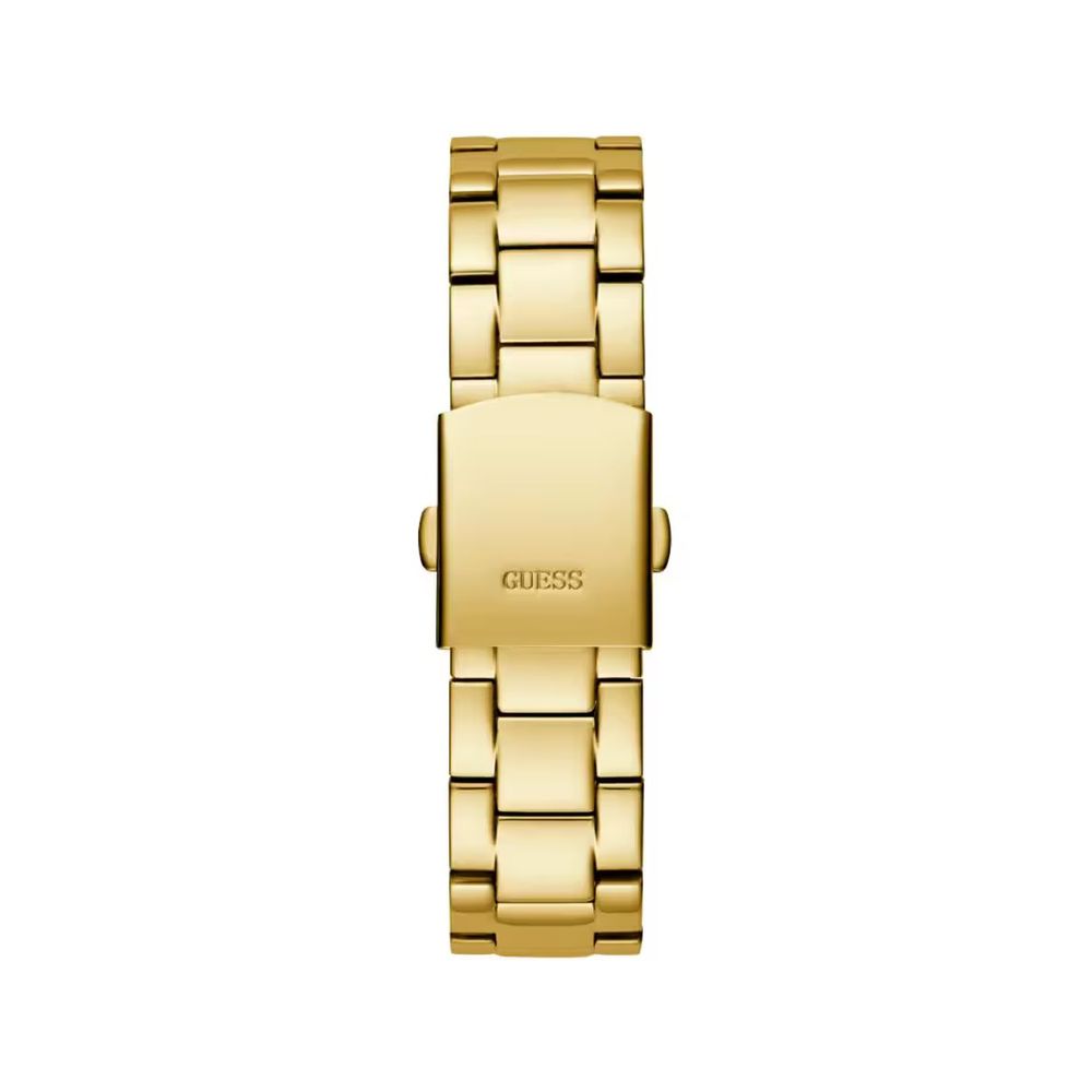 Reloj de acero inoxidable dorado