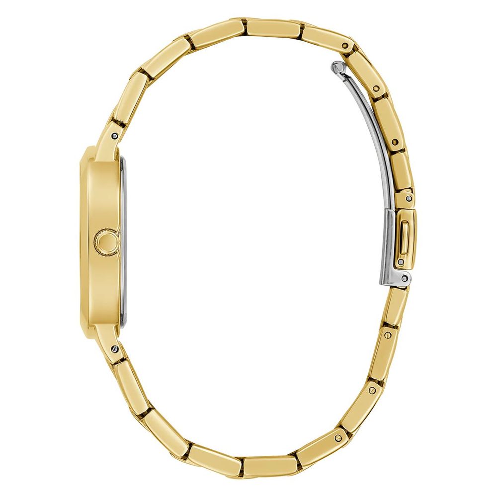 Reloj de acero inoxidable dorado