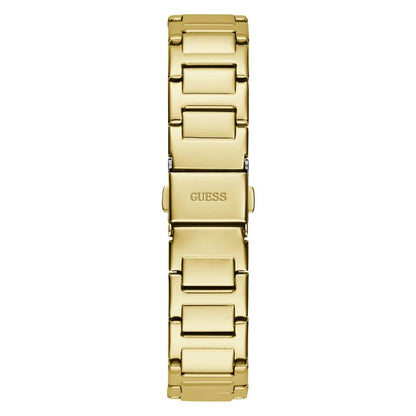 Reloj de acero inoxidable dorado