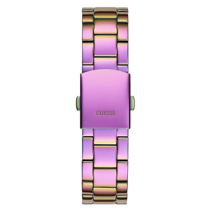 Purple Stainless Steel Watch