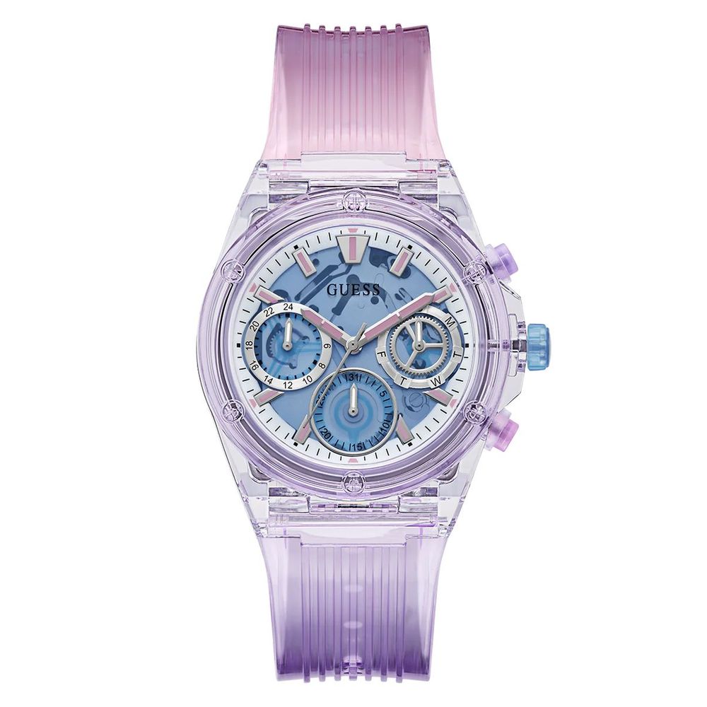 Reloj de silicona morado