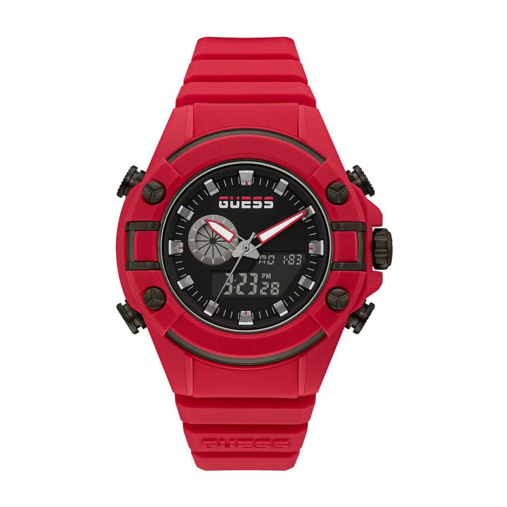 Red Silicone Watch