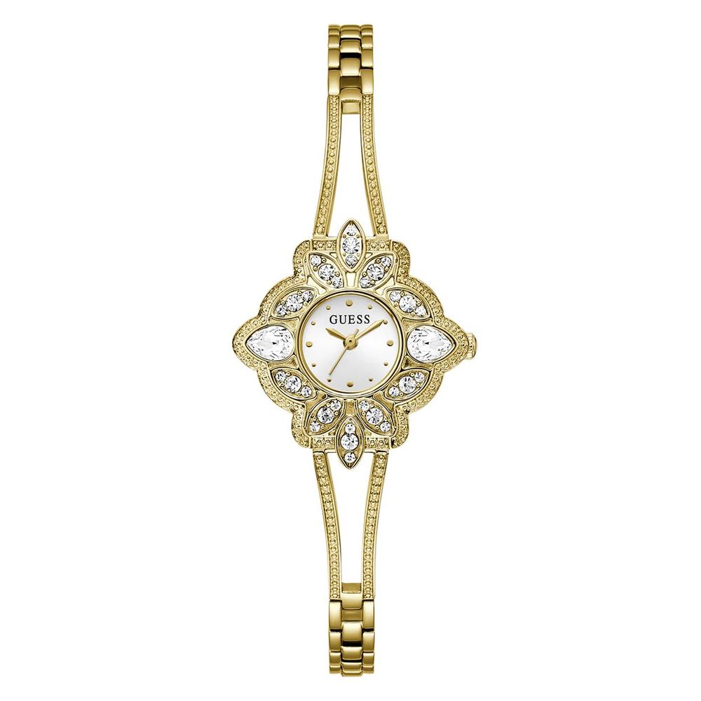 Reloj de acero inoxidable dorado