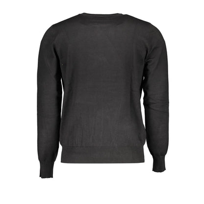 Black Nylon Sweater