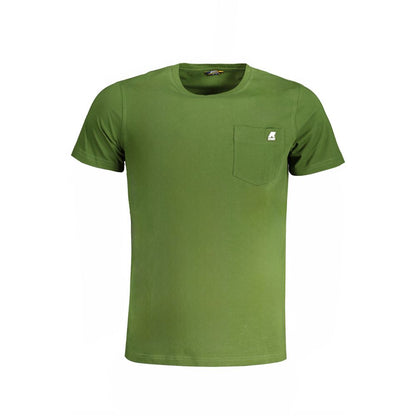 Camiseta verde de algodón