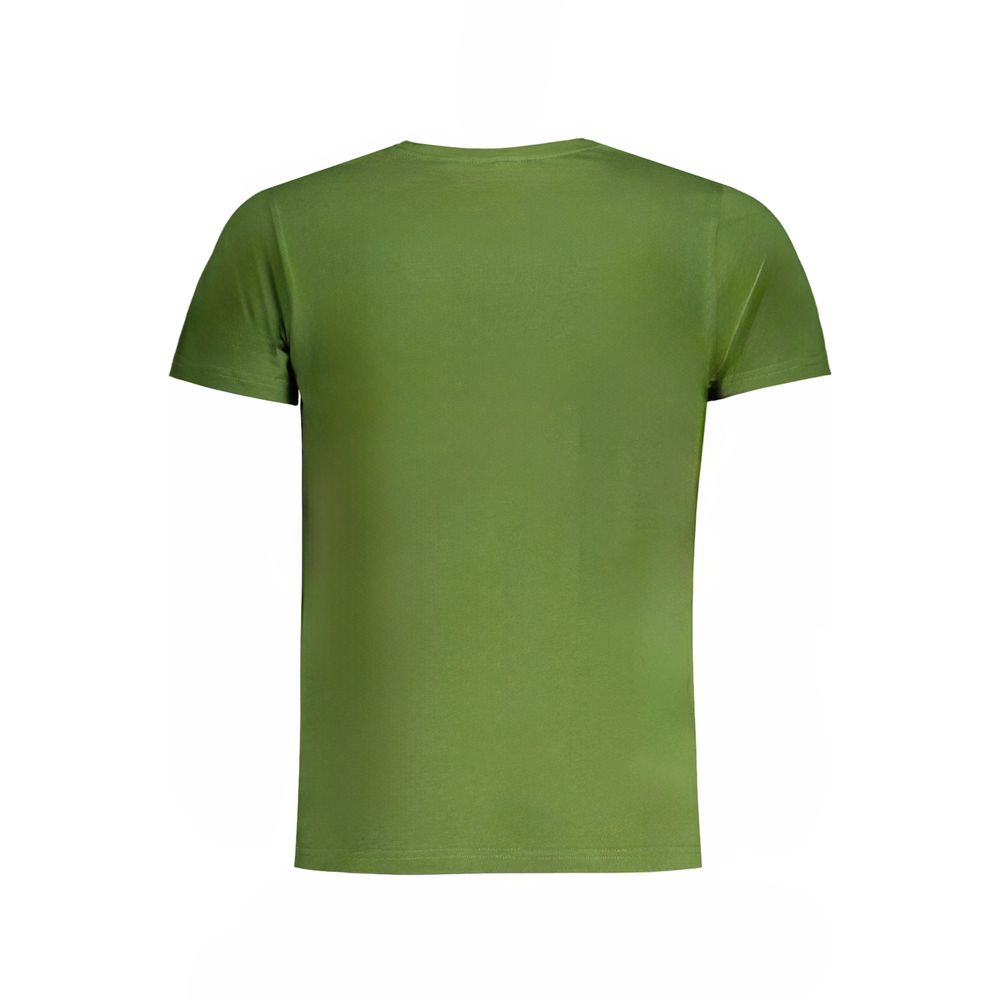 Camiseta verde de algodón