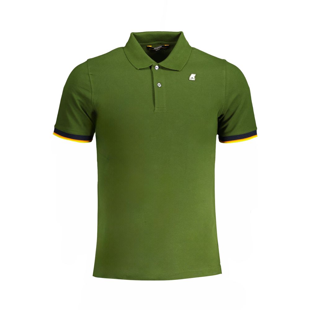 Polo de algodón verde