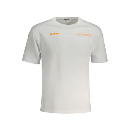 Camiseta blanca de algodón