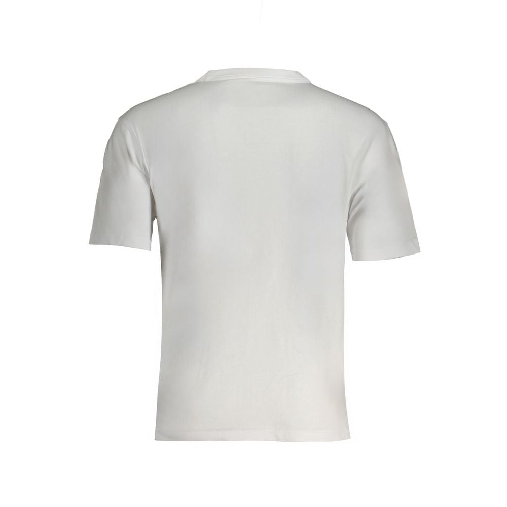 Camiseta blanca de algodón