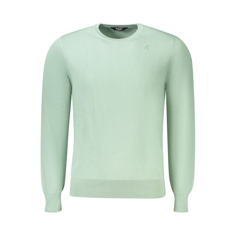 Jersey verde de algodón para hombre