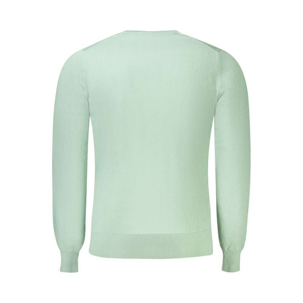 Jersey verde de algodón para hombre