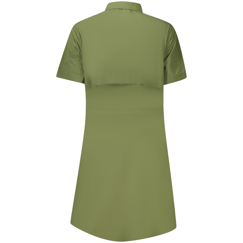 Green Polyamide Women Dress