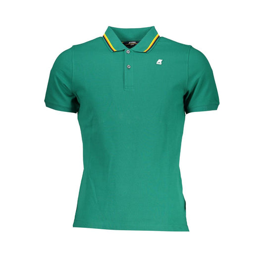 Polo de algodón verde