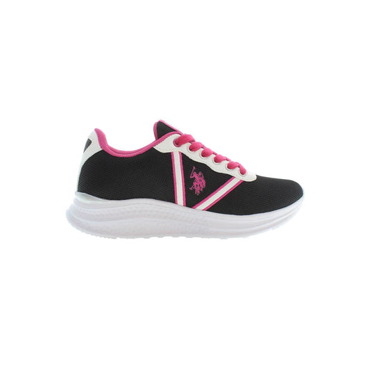 Sneaker Mujer Poliéster Negro