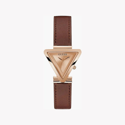 Reloj de piel marrón