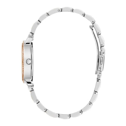 Reloj de acero inoxidable multicolor