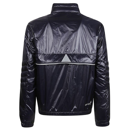 Chaqueta azul de poliamida