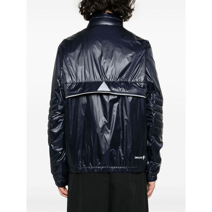 Chaqueta azul de poliamida