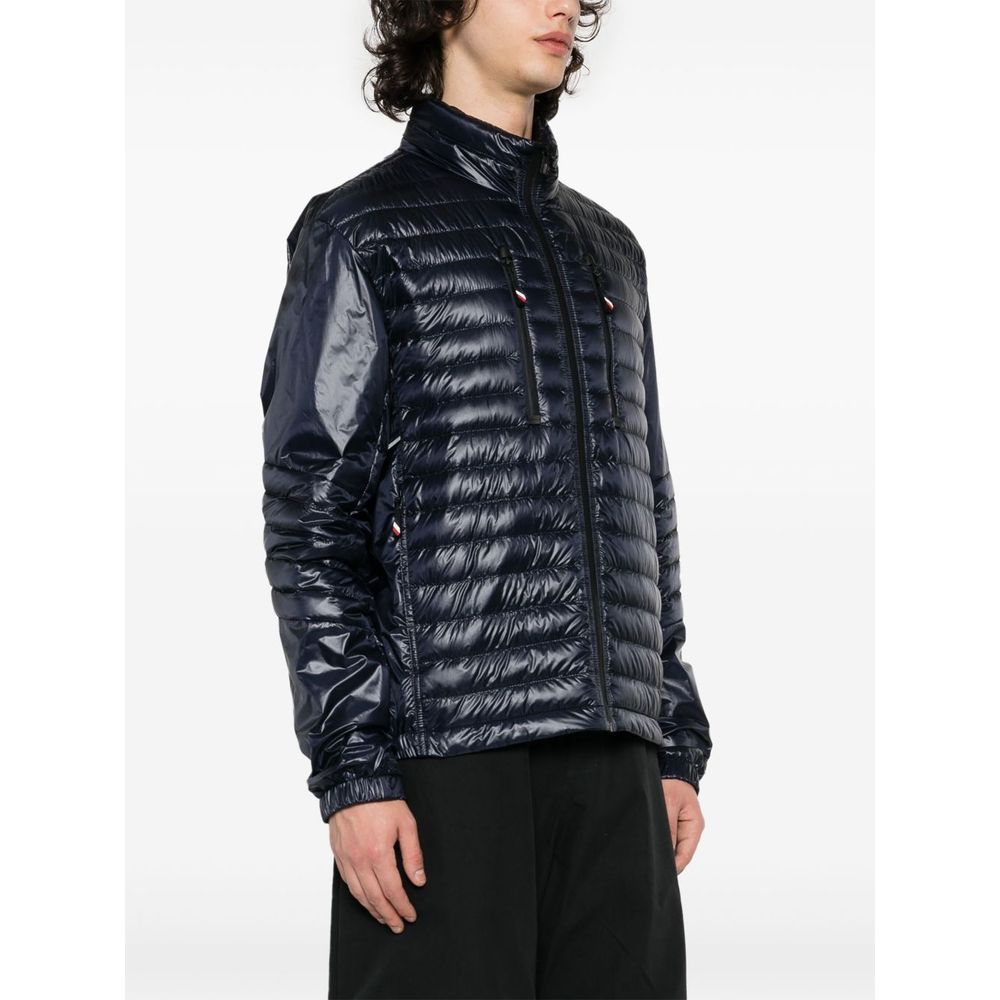 Chaqueta azul de poliamida