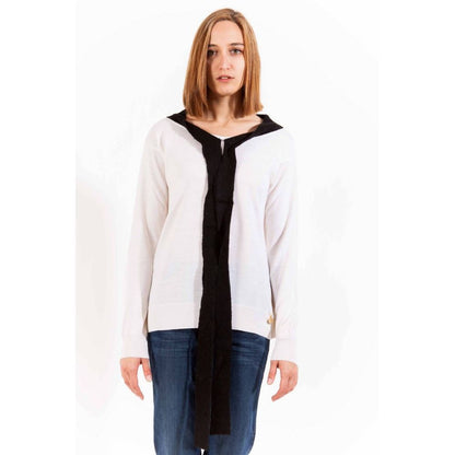 Jersey Blanco Lana Mujer