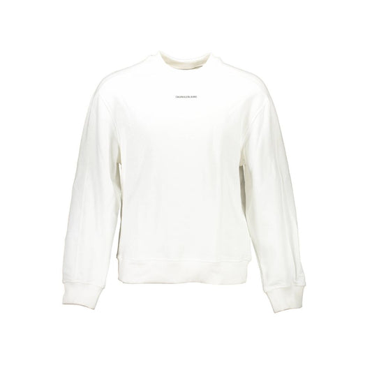 Jersey Blanco Algodón Hombre