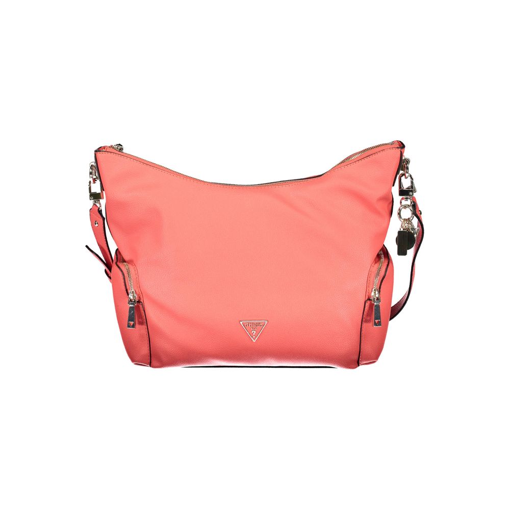 Bolso de polietileno rosa para mujer