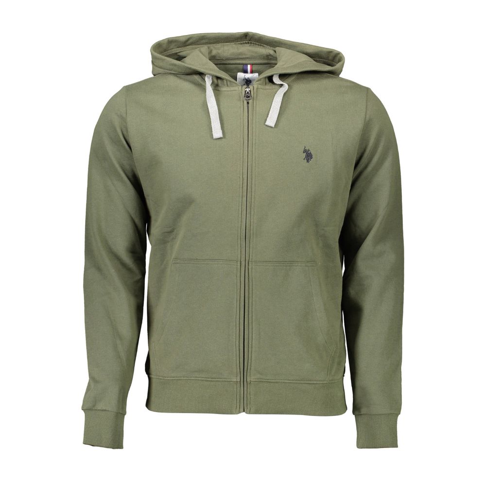 Jersey verde de algodón para hombre