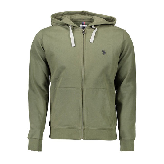Jersey verde de algodón para hombre