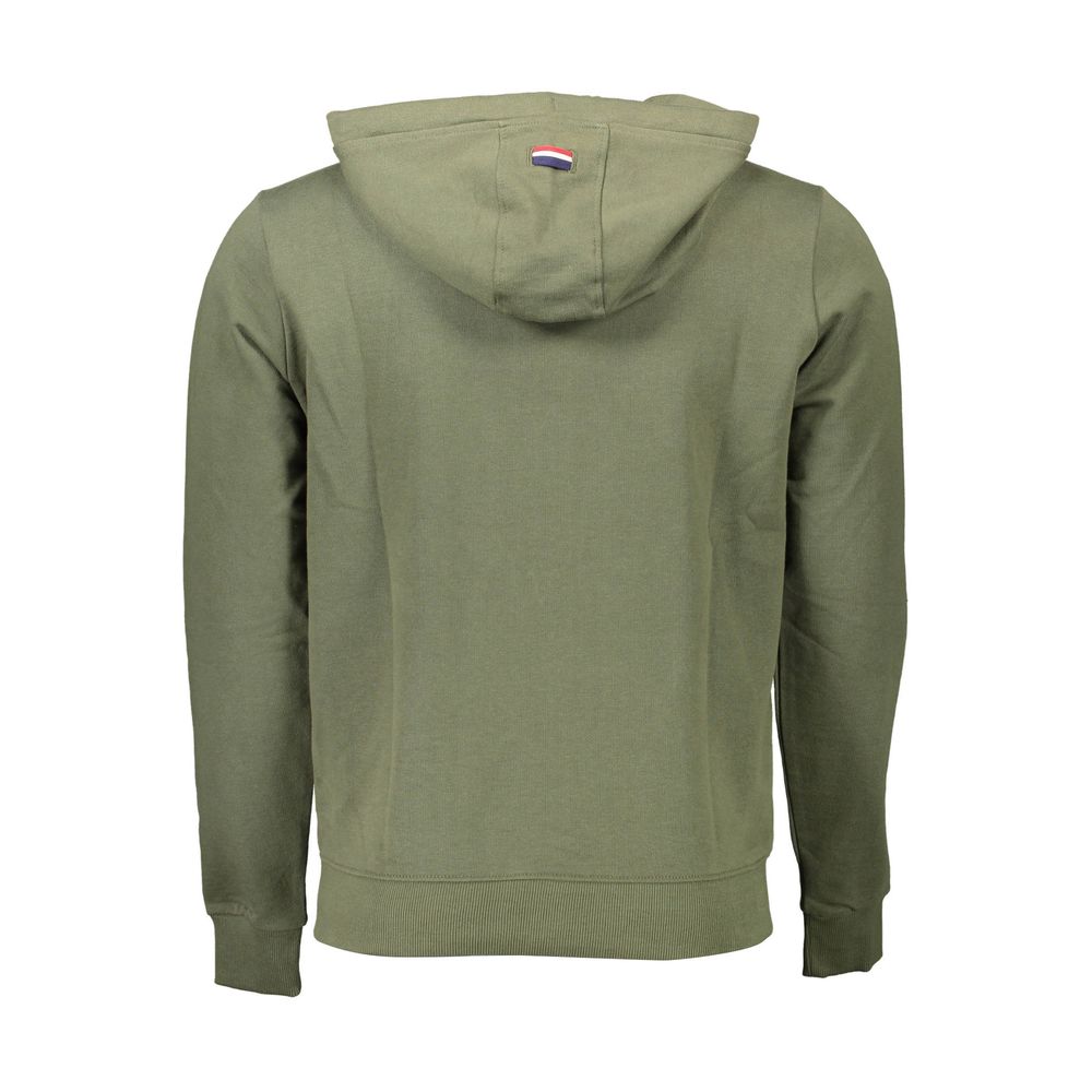 Jersey verde de algodón para hombre
