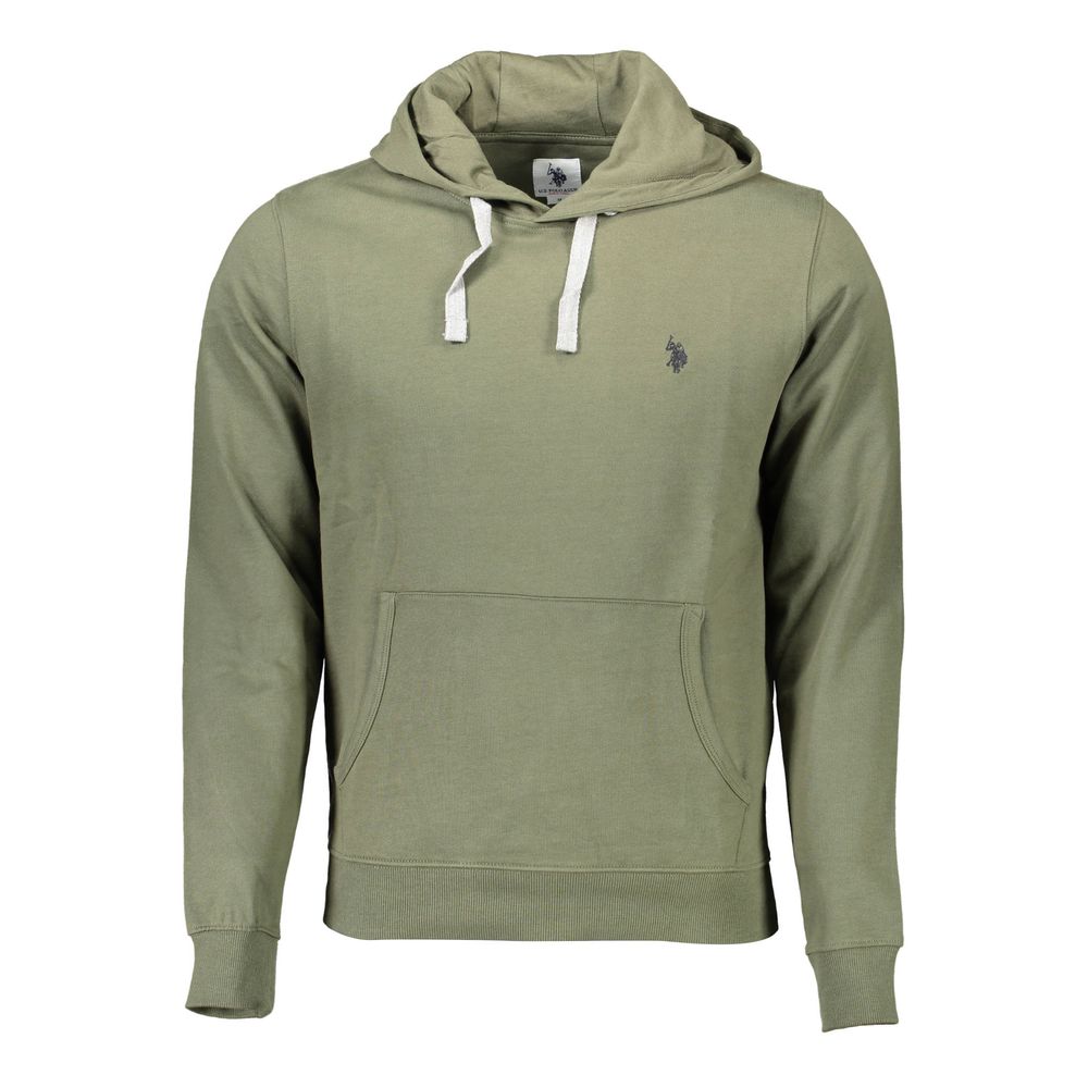 Jersey verde de algodón para hombre