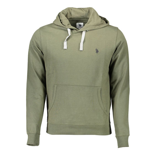 Jersey verde de algodón para hombre