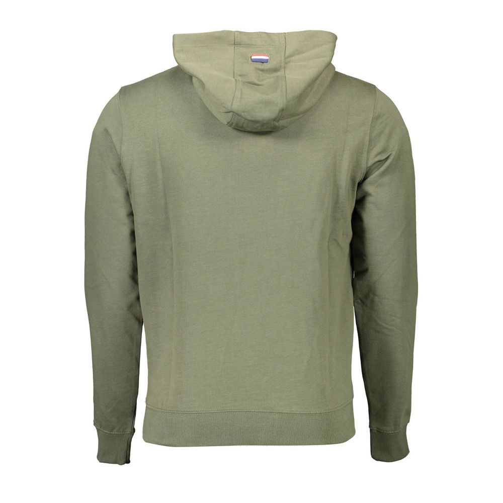 Jersey verde de algodón para hombre