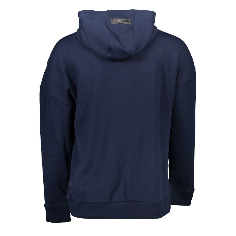 Jersey azul de algodón para hombre