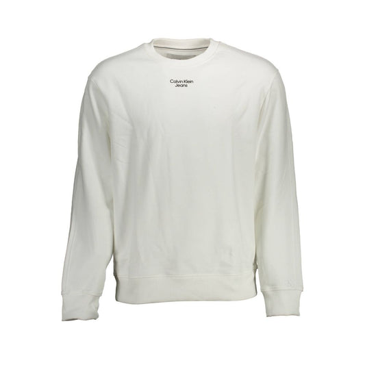 Jersey Blanco Algodón Hombre