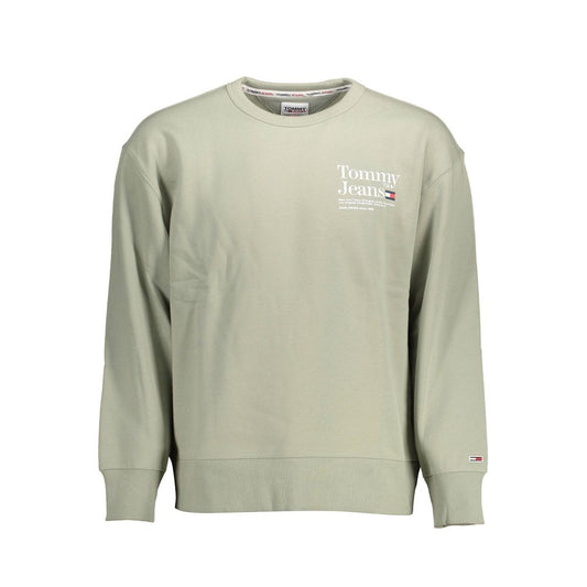 Jersey verde de algodón para hombre