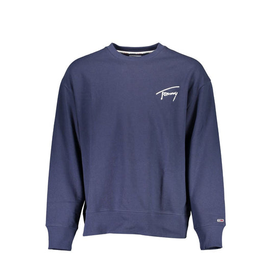 Jersey azul de algodón para hombre