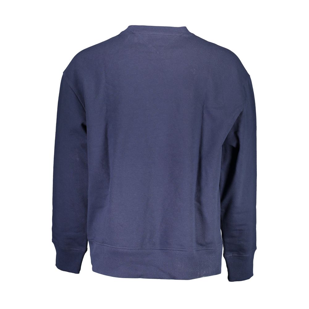 Jersey azul de algodón para hombre