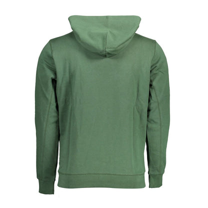 Green Cotton Men Sweater