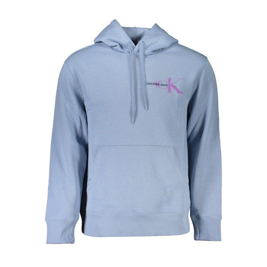 Jersey de algodón azul claro para hombre