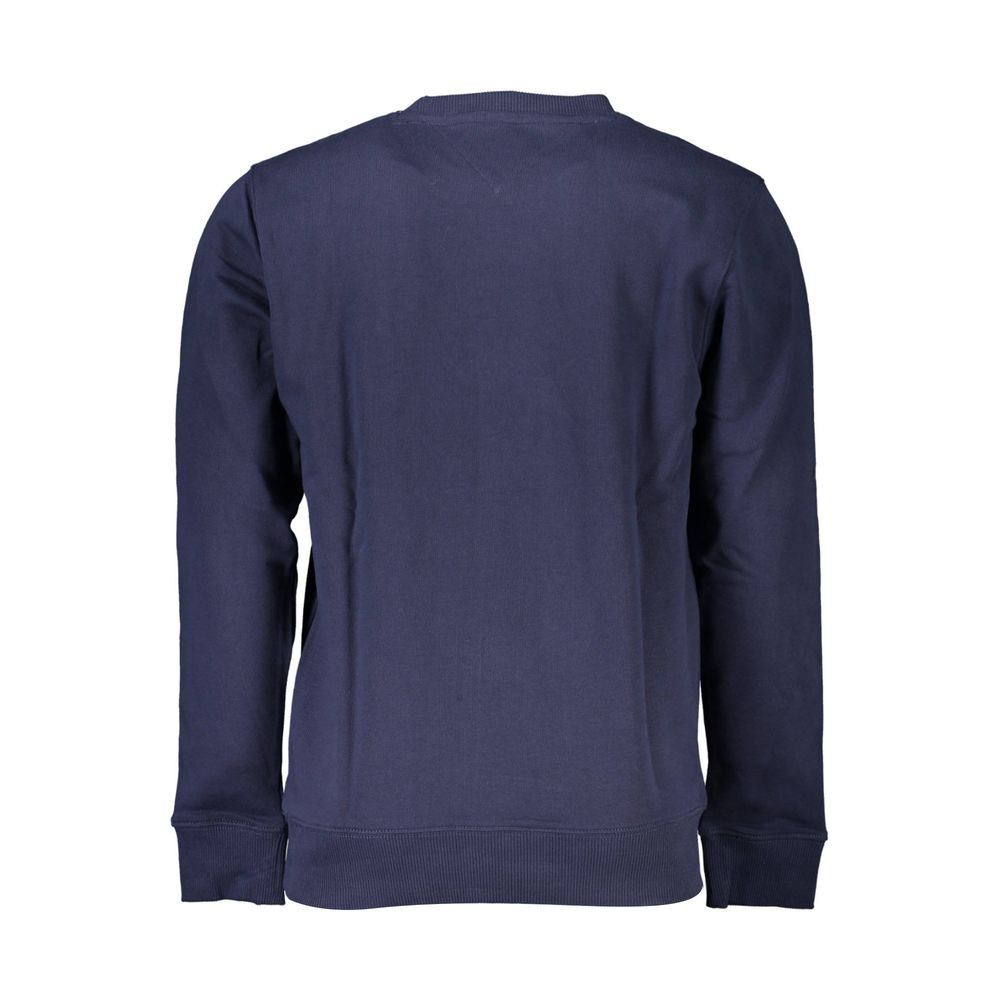 Jersey azul de algodón para hombre