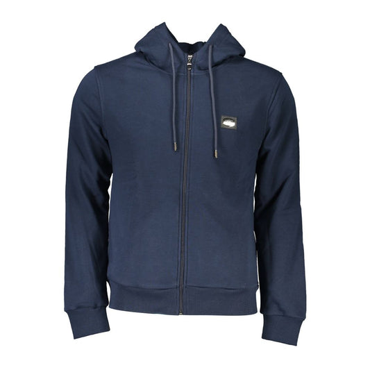 Jersey azul de algodón para hombre