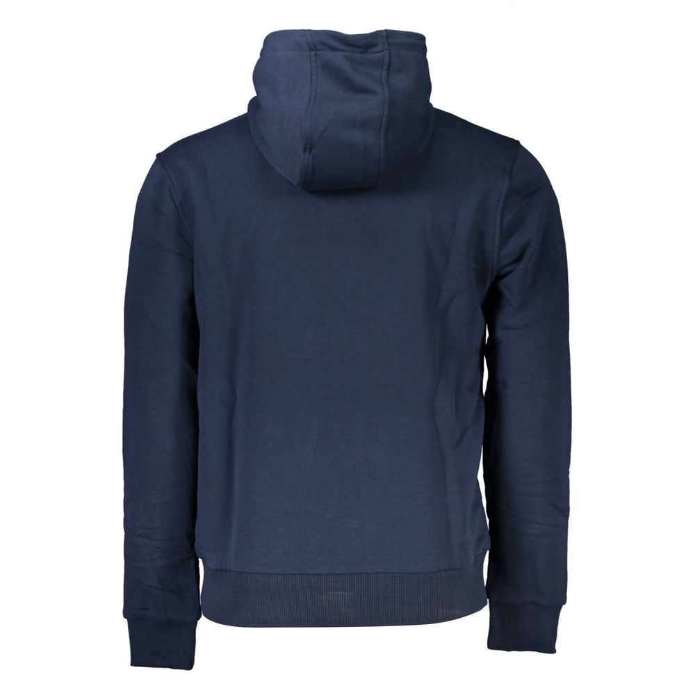 Jersey azul de algodón para hombre