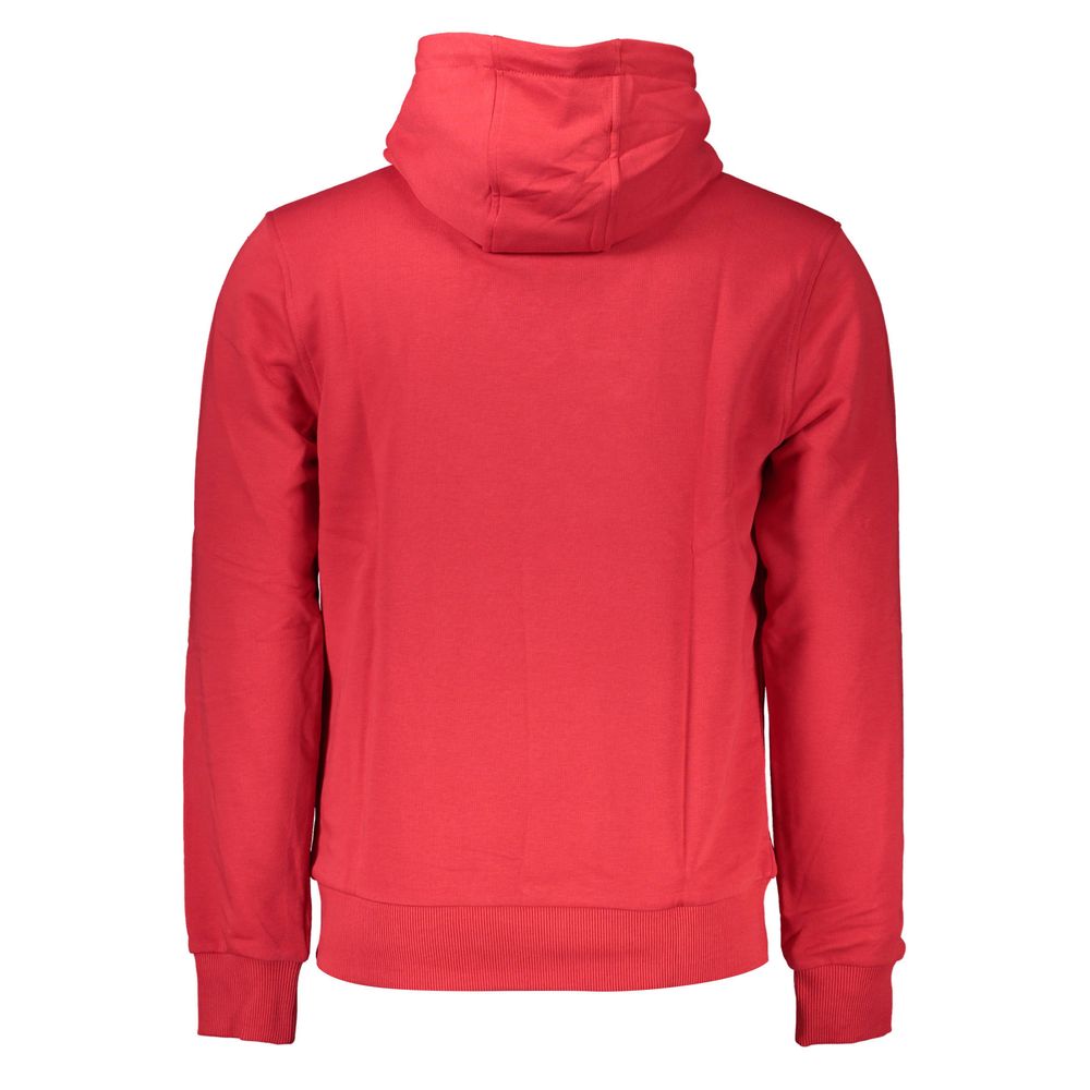 Jersey rojo de algodón para hombre