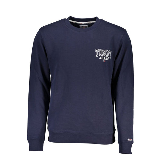Jersey azul de algodón para hombre