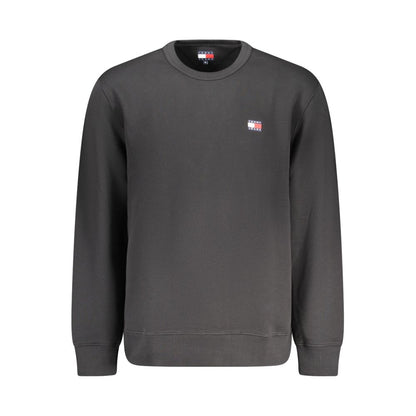 Jersey Negro Algodón Hombre